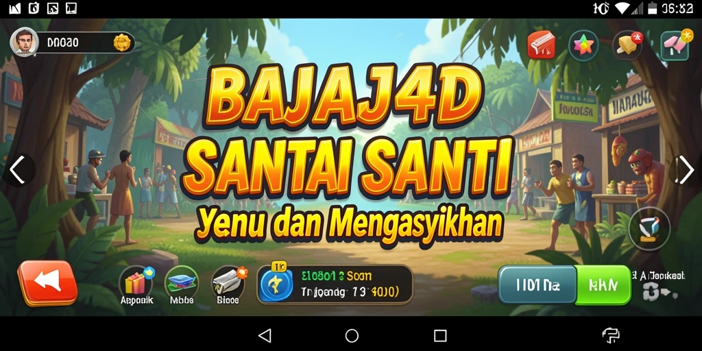 Tampilan gameplay BAJAJ4D yang menyenangkan dan penuh warna.