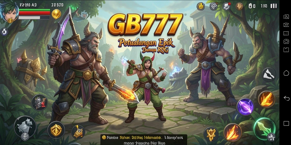Gameplay RPG yang menarik dan imersif di GB777.