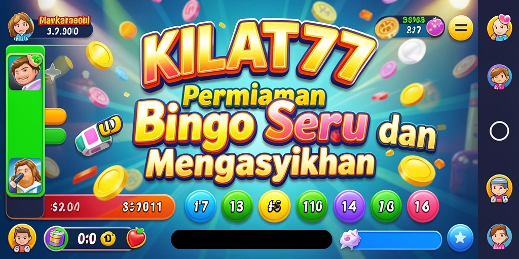 Tampilan gameplay menarik dari KILAT77 yang penuh warna.
