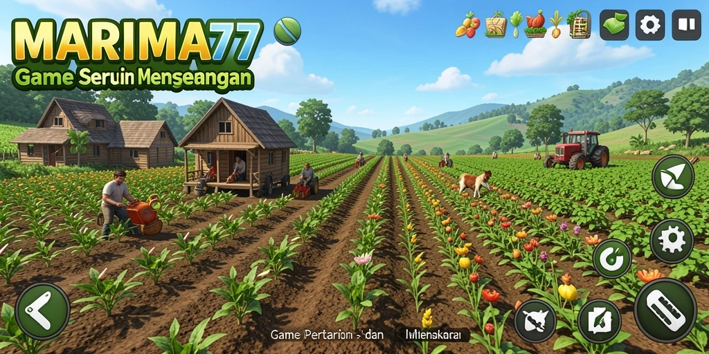 Gameplay seru dengan pengelolaan pertanian yang menarik.