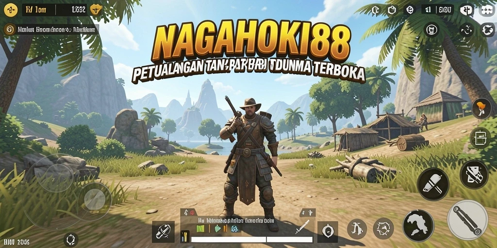 Tangkapan layar gameplay NAGAHOKI88 yang menampilkan dunia terbuka yang mengesankan.