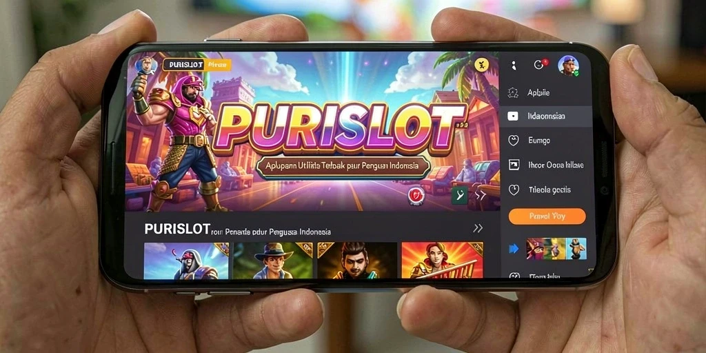 Tampilan gameplay aplikasi Utility PURISLOT yang sederhana dan efisien.
